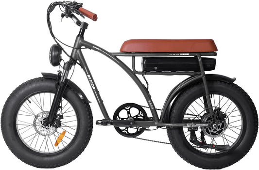 20 inch 1000W Electric Bike for Adults,28MPH Adult Electric Bicycles 49V Lithium Battery Fat Tyre Off-Road Motorbike